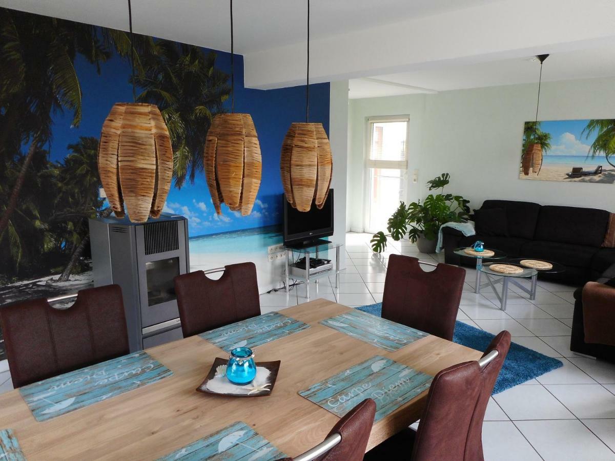 Modernes Ferienhaus Der Besonderen Art Mit Garten Lohne  Dış mekan fotoğraf