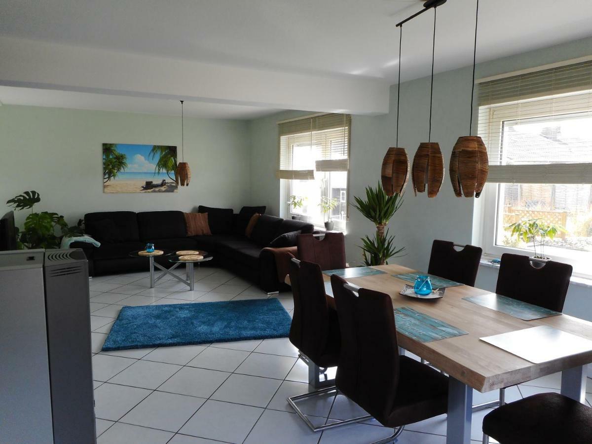 Modernes Ferienhaus Der Besonderen Art Mit Garten Lohne  Dış mekan fotoğraf