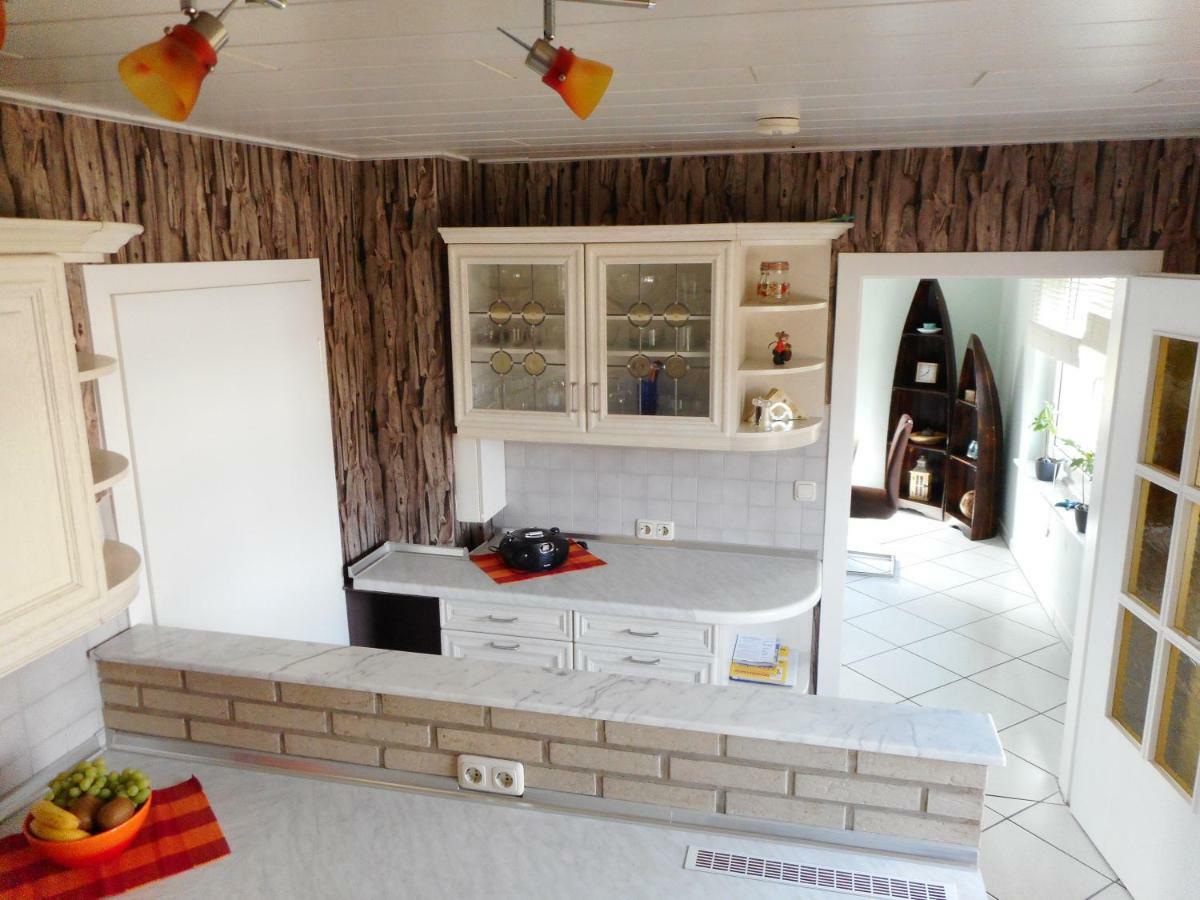 Modernes Ferienhaus Der Besonderen Art Mit Garten Lohne  Dış mekan fotoğraf